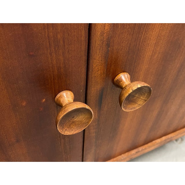 Wood Mid Century Modern “Violetta” Credenza, Made in Poland, C. 1960’s For Sale - Image 7 of 12