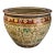 Vintage Hand Painted Koi-Fish Asian Chinoiserie Fishbowl Jardinière Planter For Sale
