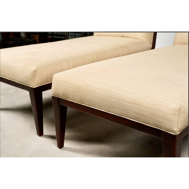 Wood Pair Mid-Century Harvey Probber-Style Chaise Longues For Sale - Image 7 of 9