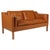 Brown Model 2212 2-Seater Sofa attributed to Børge Mogensen for Fredericia For Sale - Image 8 of 8