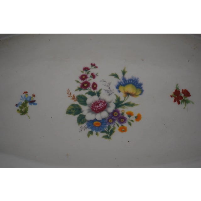 1980s Pair Chinese Porcelain Decorated Planter Bowls For Sale - Image 5 of 11