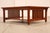 Stickley Mission Collection Glass Top Cherry Cocktail Table For Sale In Philadelphia - Image 6 of 18
