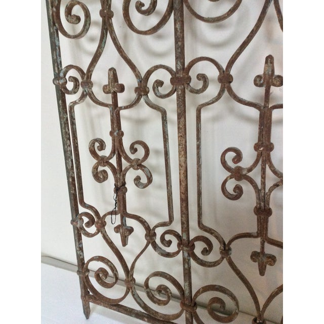 Hand Wrought Iron Panel Chairish