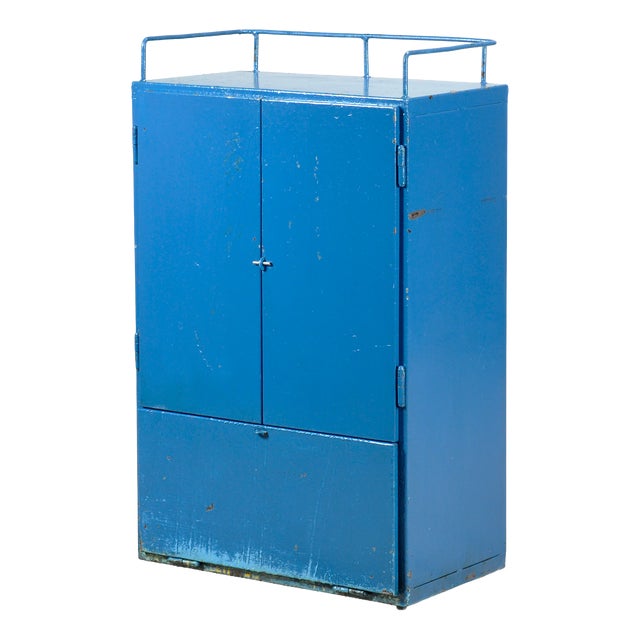 Industrial Four-Drawer Cabinet, 1970s For Sale