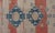 Tribal Medallion Design Vintage Turkish Oushak in Cream, Blue, and Terracotta 4'5 X 6'7 For Sale - Image 9 of 11