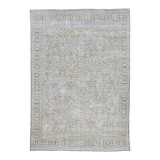 Vintage Persian Mahal Rug With Rustic Hamptons Cottage Style - 07'04 X 10'06 For Sale