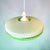 Plastic Large Vintage Space Age UFO Pendant Lamp in Green Acrylic, 1970s For Sale - Image 7 of 18