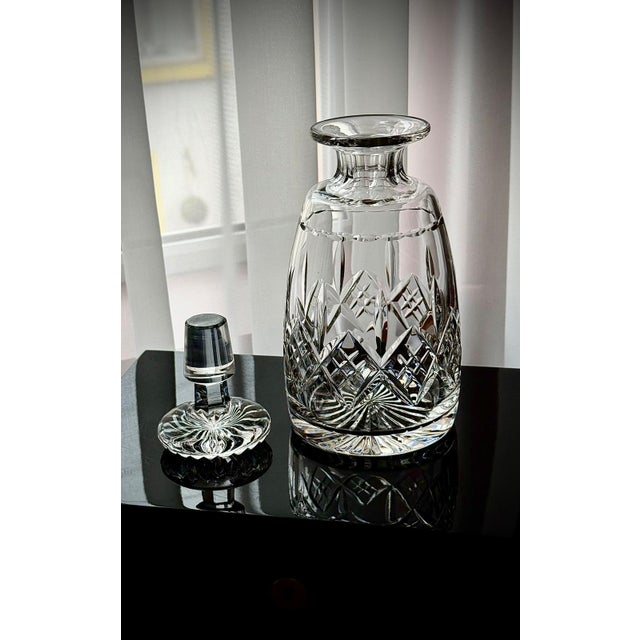 Vintage Crystal Decanter in Cambridge Pattern from Stuart, 1970s For Sale - Image 9 of 11