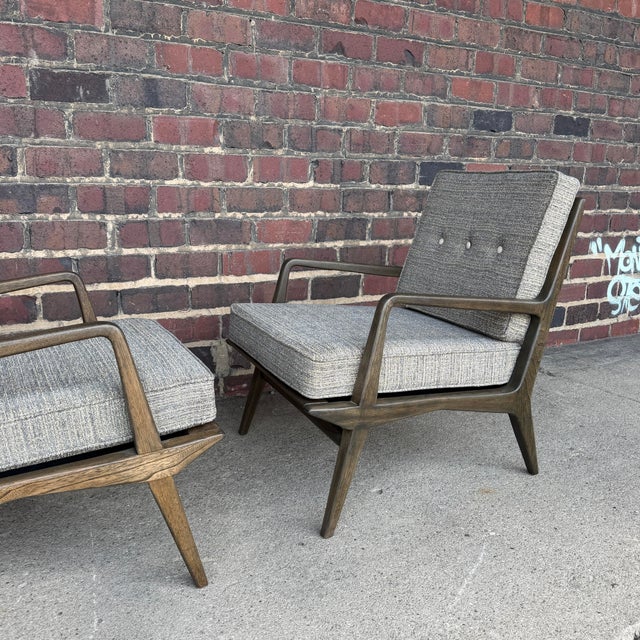 Mid-Century Modern Carlo De Carli Italian Lounge Chairs Restored For Sale - Image 12 of 12