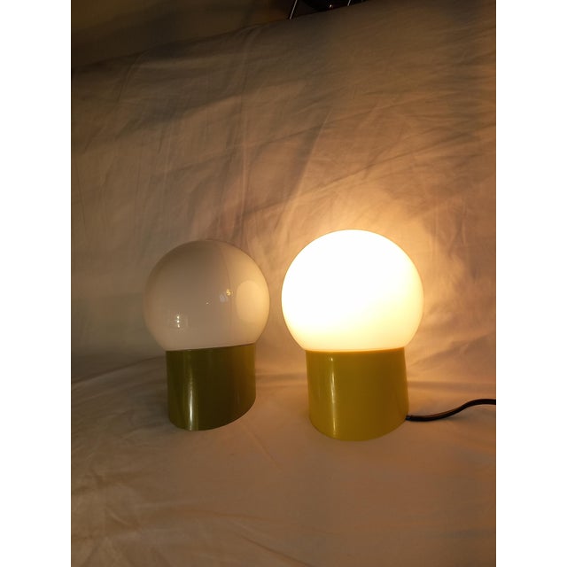 Glass Wall Lamps, 1970s, Set of 2 For Sale - Image 7 of 11