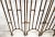 MCM Vintage Room Divider Screen Paravant Steel For Sale - Image 11 of 13