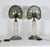 Metal 1970s Murano Seguso Table Lamps by Elin Raaberg Nielsen, a Pair For Sale - Image 7 of 11