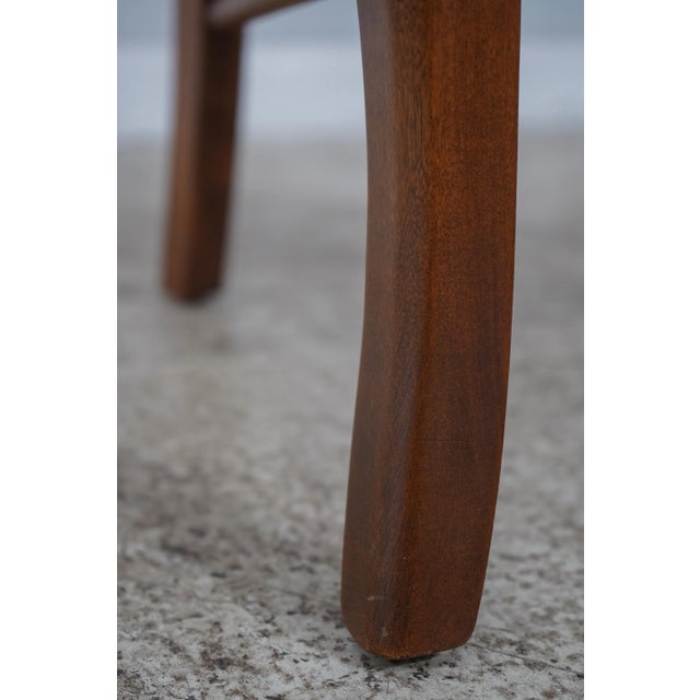 Maple Wheat Back Occasional Armchair For Sale - Image 10 of 12