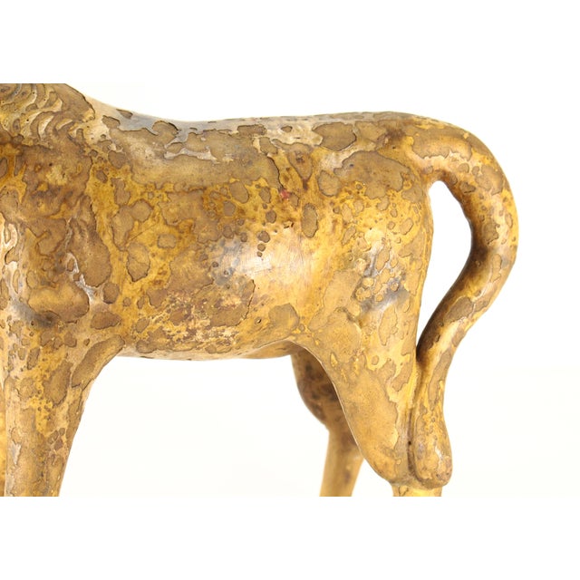 Mexican Early 20th C. Earthenware Pottery Bull Figurine Coin Bank, Mexico For Sale - Image 3 of 18