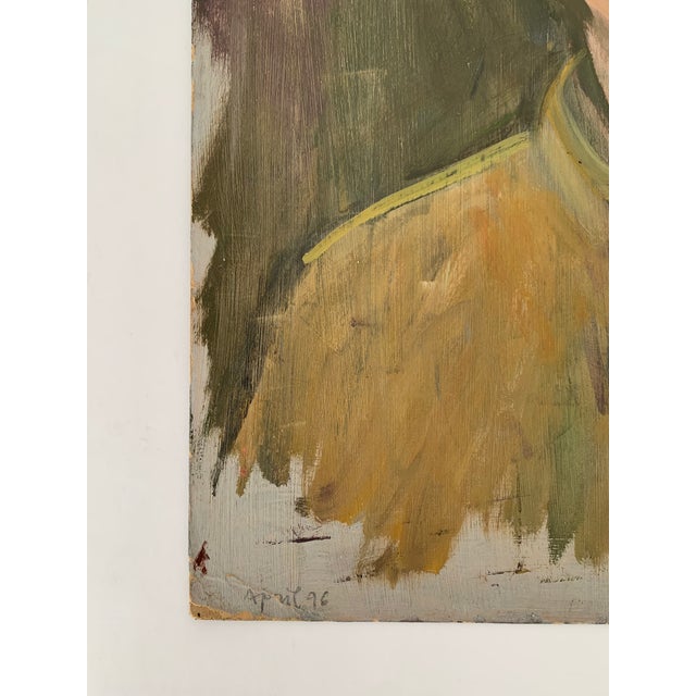 Paper 1990s Kaspar Ilg Self-Portrait (Double-Sided) For Sale - Image 7 of 14