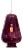 Mars Pendant Light from the Versuvius Collection in Lilac For Sale