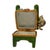 Ceramic Vintage Rochard Limoges Porcelain Cat on Adirondack Garden Chair Trinket Box – Circa Late 20th Century For Sale - Image 7 of 10