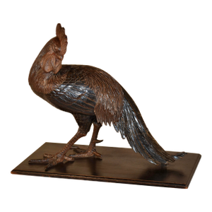 19th Century Swiss Carving of a Rooster