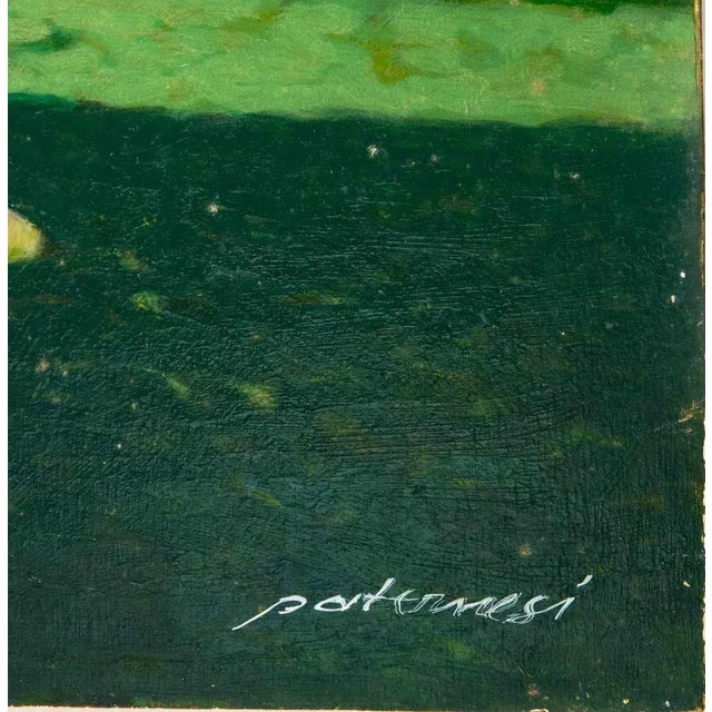 Contemporary Alessio Paternesi, Scenario of the Soul, Oil on Panel, 1990s For Sale - Image 3 of 5