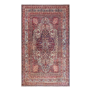 19th Century S.E Persian Kirman Laver Carpet ( 8'6" x 14'10" - 259 x 452 )