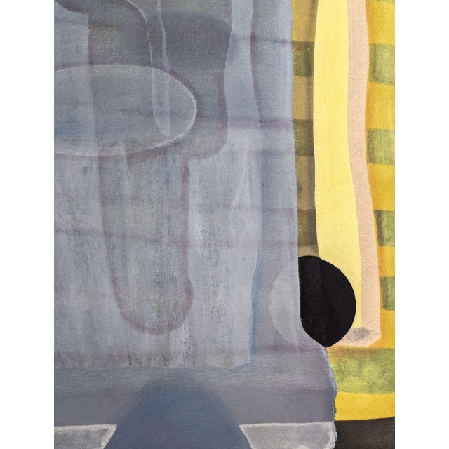 2010s Max Manning “Untitled (CVS112)” Contemporary Blue, Green & Yellow Geometric Abstract, 2018 For Sale - Image 5 of 8