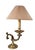 Mid 20th Century Classical Revival Brass Desk Lamp With Original Pleated Shade For Sale - Image 12 of 15