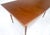 Danish Mid Century Modern Teak Boat Shape Dining Table w/ 3 12" Leaves MINT For Sale - Image 9 of 17
