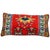 Large pillow made from a vintage Turkish Anatolian rug. Measures: 16 x 32''.