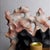Reclaimed Pine and Pink Marble Candle Holder — Yakisugi Charred, Melting Collection | Gabor Gobi For Sale - Image 10 of 10