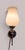 Gold Vintage Wall Sconces in Brass and Opaline Glass from Arlus, 1950s, Set of 2 For Sale - Image 8 of 18