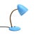 Blue Vintage Dutch Desk Lamp attributed to H. Busquet for Hala, 1950 For Sale - Image 8 of 8