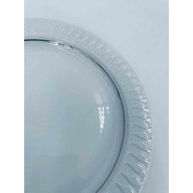 Tapio Wirkkala Flat Lanzette Dinner Plate by Tapio Wirkkala for Thomas, 1965 For Sale - Image 4 of 8