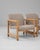 Brown 20th Century Czech Upholstered Armchairs - A Pair For Sale - Image 8 of 18