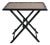 Ebonised Wood and Faux Bamboo Table, 1960s For Sale