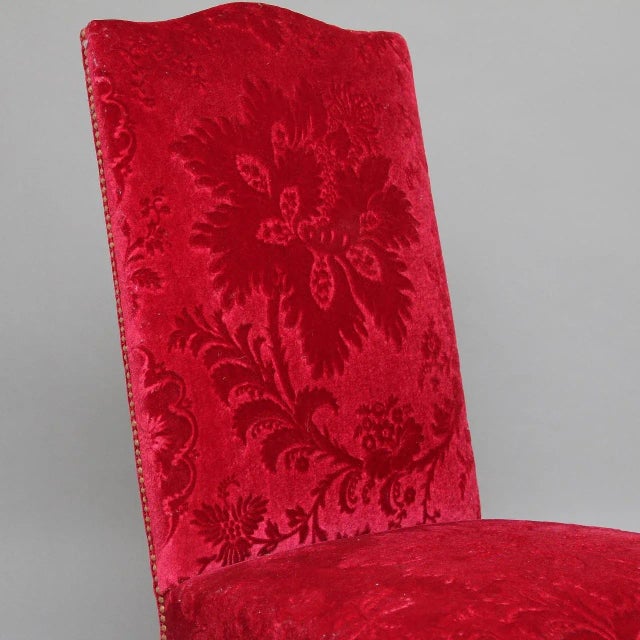 Set of Vintage George I Style Gilt Wood Chairs, 1920s For Sale - Image 12 of 15