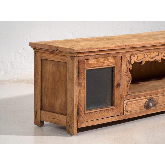 Antique Painted Panel Sideboard For Sale - Image 3 of 13