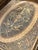 Vintage Castilian Imports India Neoclassical Engraved Brass Gallery Serving Tray For Sale - Image 9 of 12