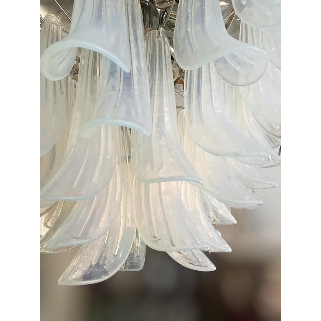 Not Yet Made - Made To Order 21st Century Opaline Murano Selle Chandelier by Fabio LTD For Sale - Image 5 of 6