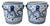 Ceramic Contemporary Large Chinoiserie Coastal Blue & White Planters - A Pair For Sale - Image 7 of 8
