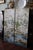 Wood Pair of Vintage Hand-Painted Chinese River Village Solid Wood Panels For Sale - Image 7 of 18