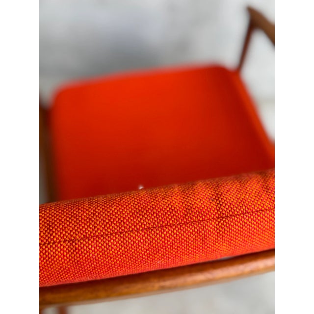 Wood Mid-20th Century Attributed Grete Jalk PJ56 Teak Lounge Chairs for P. Jeppesen Møbelfabrik For Sale - Image 7 of 12