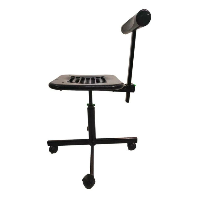 Industrial Polo Chair by Paolo Paris for Heron Paris, 1975 For Sale - Image 3 of 10