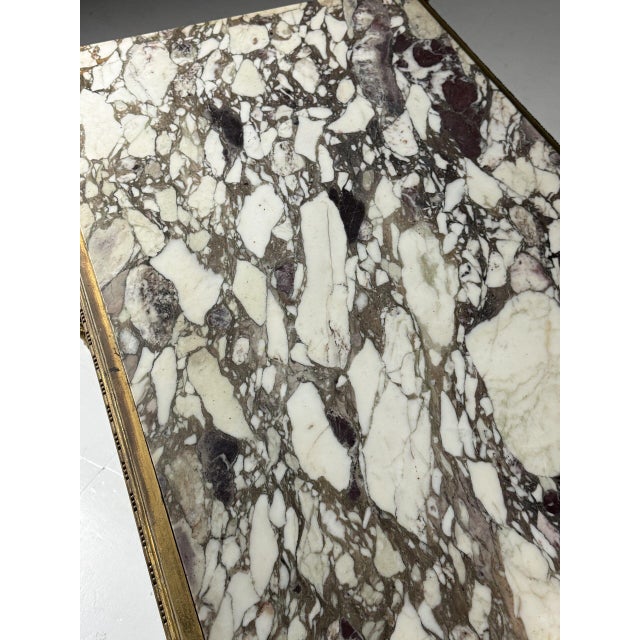 Louis XVI Style Marble Center Table For Sale - Image 17 of 18