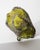 Vintage Italian Dark Green Murano Glass Bowl with Decorative Stone Inlays, 1980s For Sale - Image 5 of 12