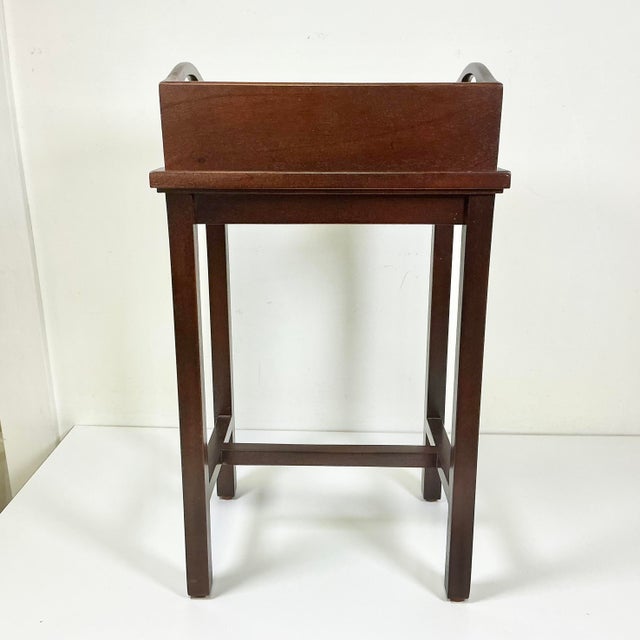 This little Drinks Table had one great feature - a removable deep Tray with two side knockout handles so you can carry the...