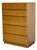 Heywood Wakefield Stardust Maple Tallboy Chest of Drawers Mid-Century Modern 1950s For Sale