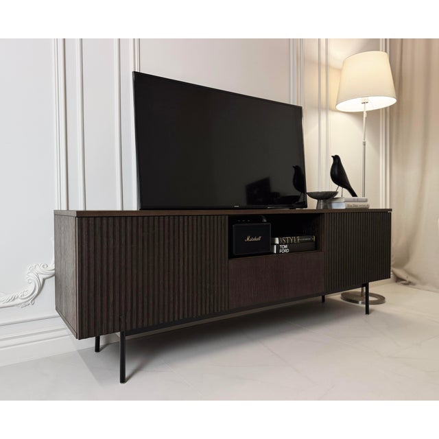 Modern premium furniture crafted from wood sourced from sustainable plantations certified by fsc®, veneered with natural...