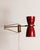 1950s Adjustable Wall Lamp attributed to Robert Mathieu, France, 1950s For Sale - Image 5 of 10