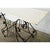 A fanciful French marble and iron work table from circa 1860, that would have been a display fixture in a butcher shop or...