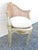 1910s Antique French Louis XV Style Painted Corner Chair For Sale - Image 5 of 18